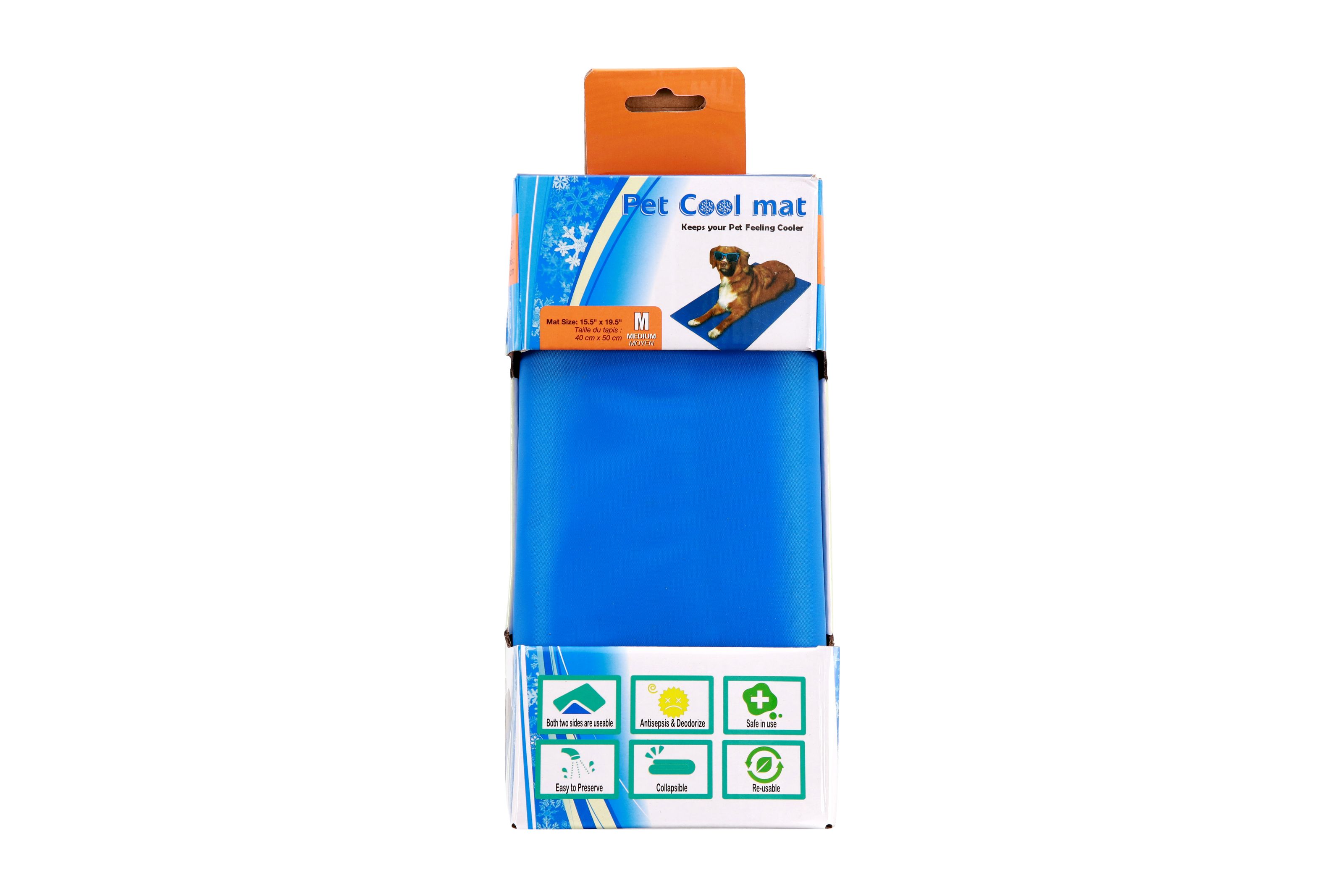 Килимок охолоджуючий для тварин Pet Cool mat (Синій), 40x50см(A33598-S)