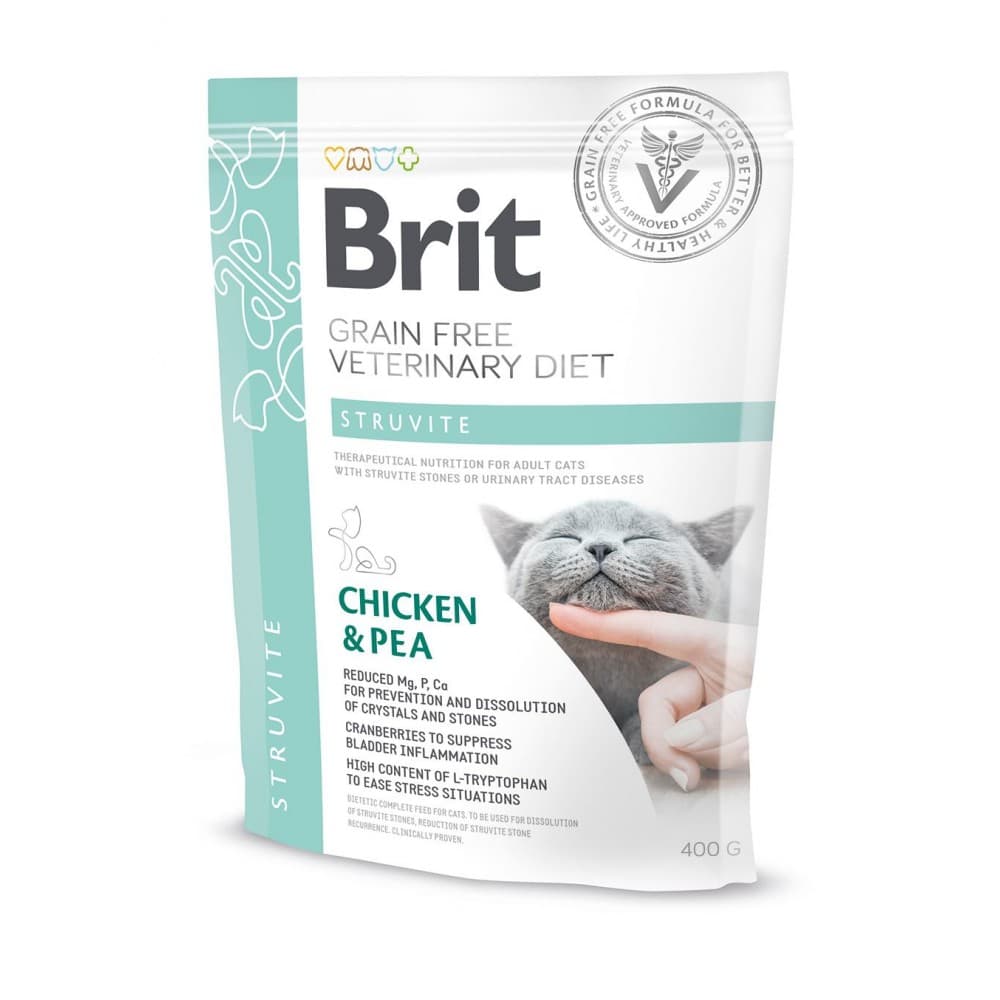 Brit GF Veterinary Diets Cat Struvite для котів 400 g, фото 3