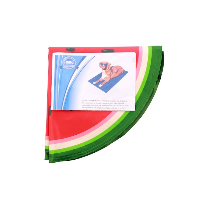 Килимок-фонтан охолоджуючий для тварин Pet Cool mat, 100см — фото 2