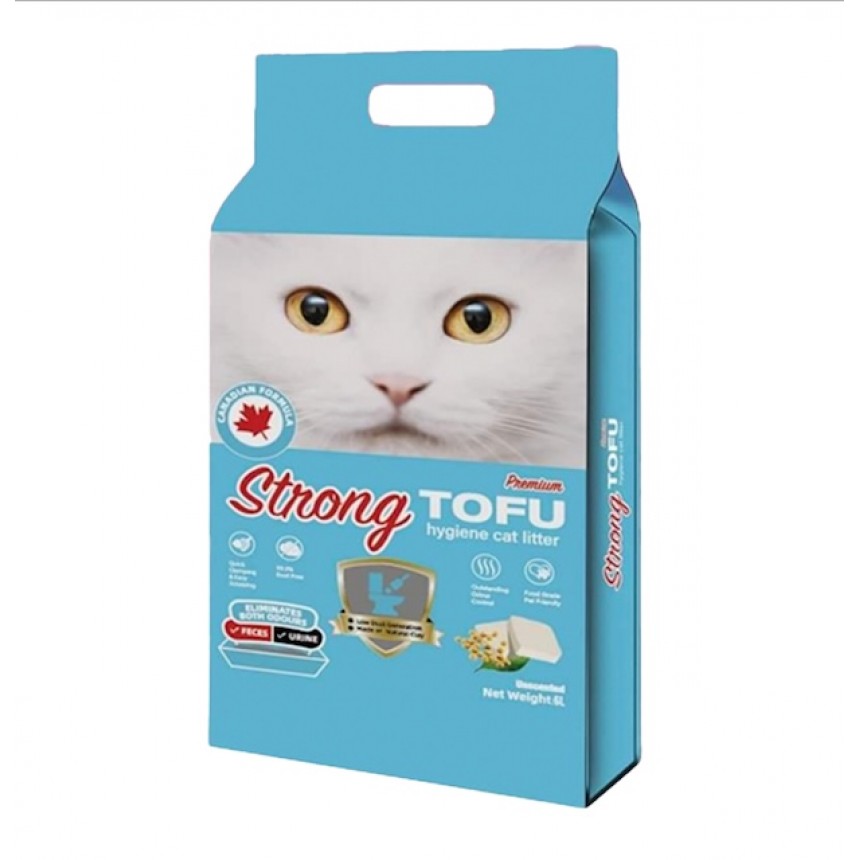 Наповнювач соєвий Strong TOFU (Тофу) Без аромату 6л
