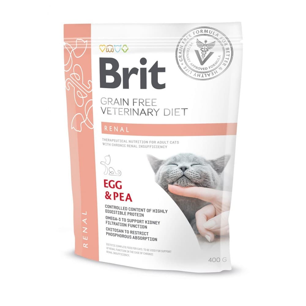 Brit GF Veterinary Diets Cat Renal для котів 400 g, фото 5