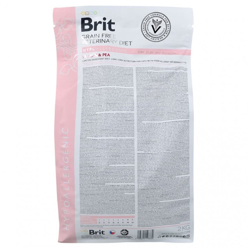 Brit GF Veterinary Diets Cat Hypoallergecnic для котів 2 кг, фото 4