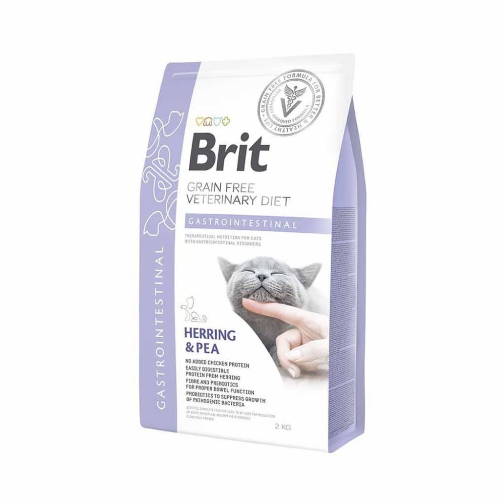 Brit GF Veterinary Diets Cat Gastrointestinal для котів 2 kg, фото 5