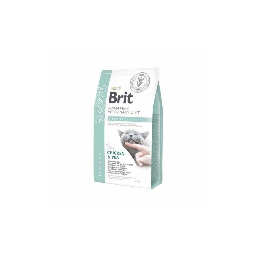 Brit GF Veterinary Diets Cat Struvite для котів 2 kg, фото 3