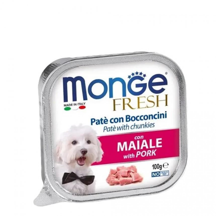 Monge Dog FRESH з і свининою 100 гр