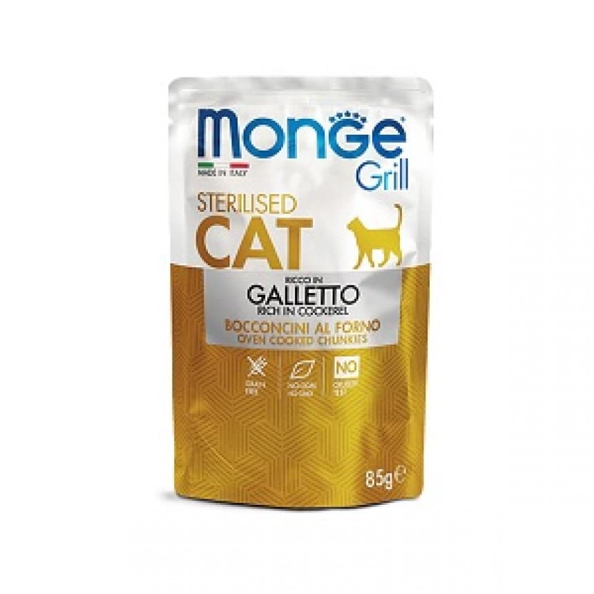 Monge Cat GRILL Sterilised курка
