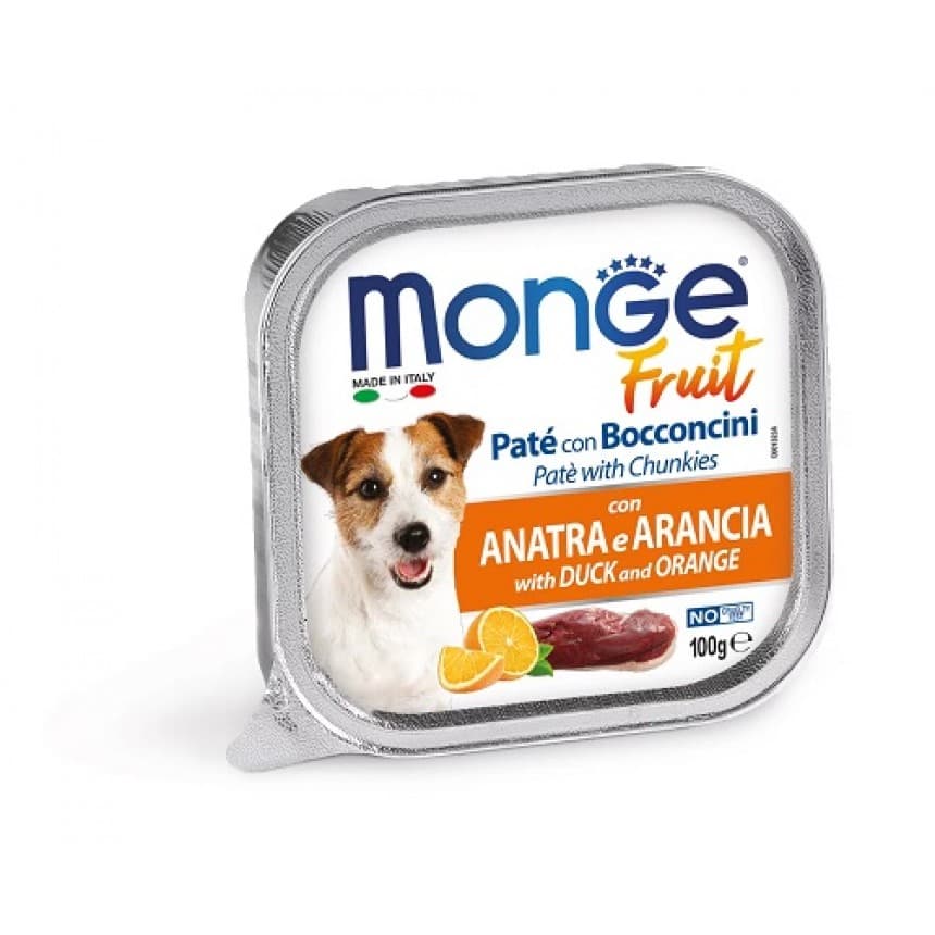 Monge Dog FRUIT з качкою та апельсином
