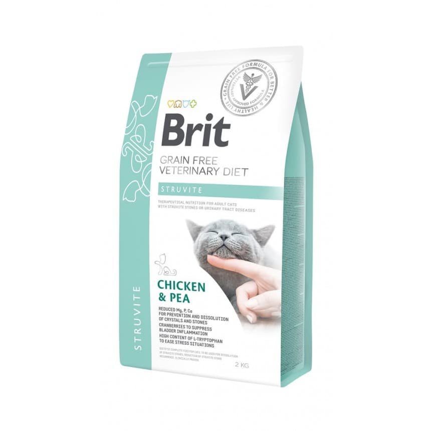 Brit GF Veterinary Diets Cat Struvite 2 kg