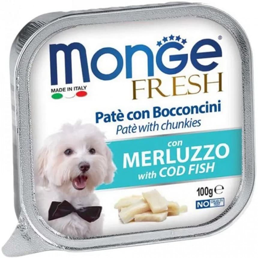 Monge Dog FRESH з тріскою 100 гр