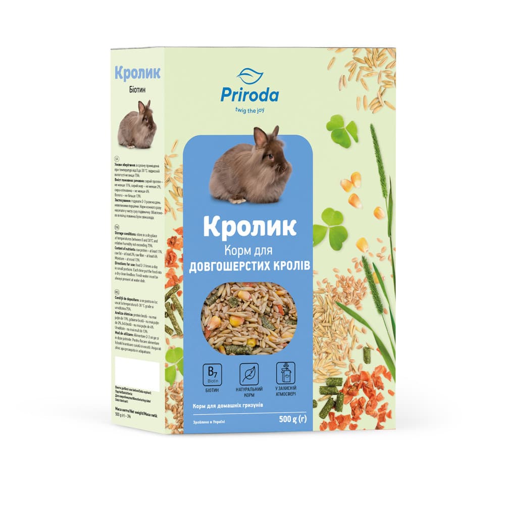 Корм для кролика «Биотин» NEW