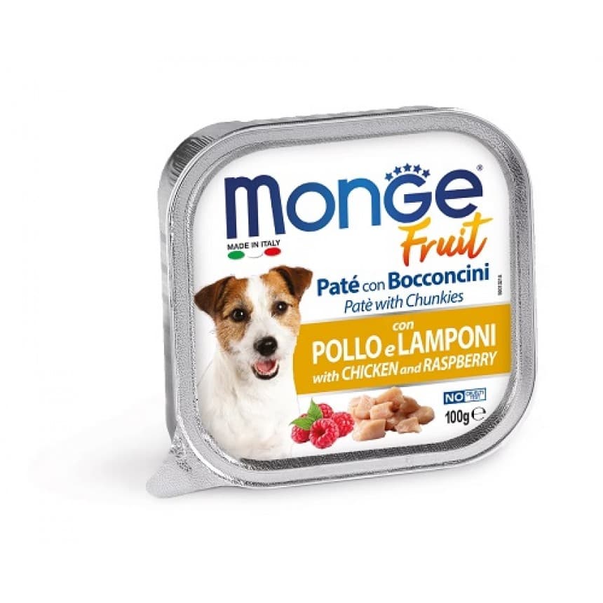 Monge Dog FRUIT з куркою та малиною