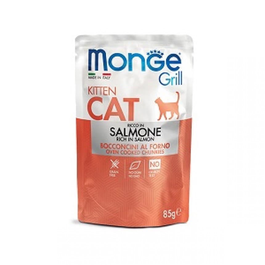 Monge Cat GRILL Kitten лосось