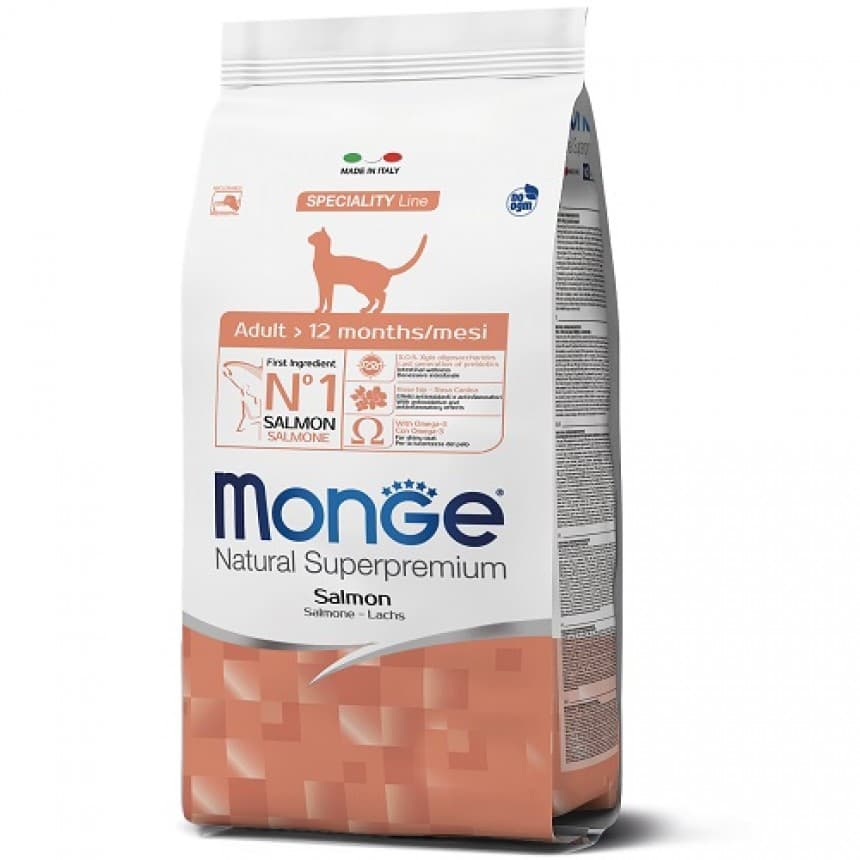 Сухий корм Monge Cat Adult з лососем 1.5 кг