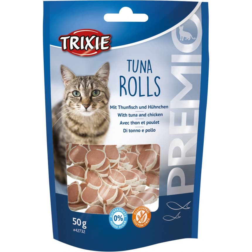 Ласощі для котів Trixie PREMIO Tuna Rolls 50 г (курка та риба)