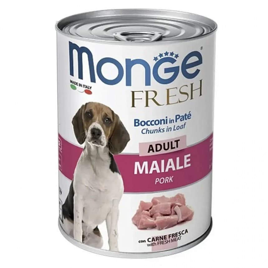 Monge Dog FRESH з свининою 400 гр