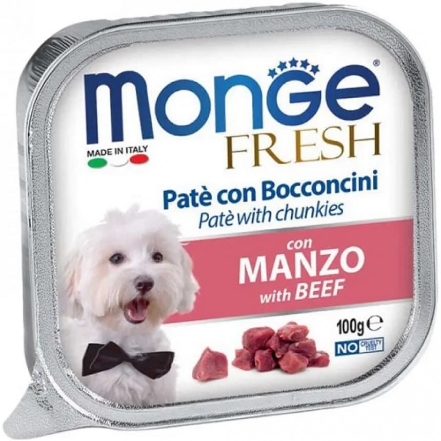 Monge Dog FRESH з яловичиною 100 гр