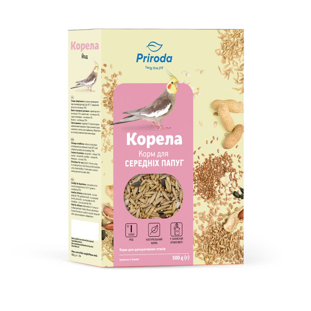 Корм для птиц «Корела «Йод»