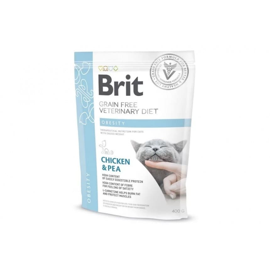 Brit GF Veterinary Diets Cat Obesity 400 g