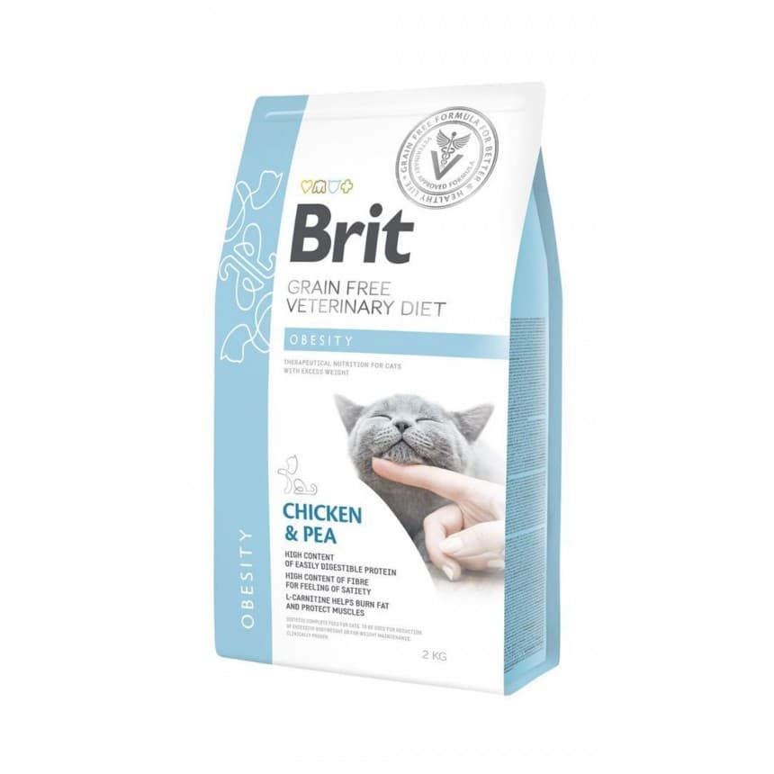 Brit GF Veterinary Diets Cat Obesity 2 кг