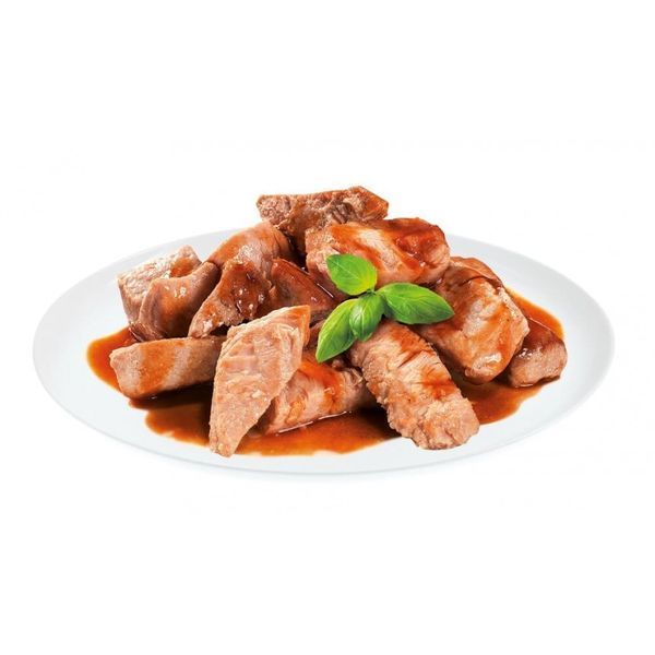 Вологий корм для котів Brit Premium Cat pouch Tuna Fillets in Gravy філе тунця в соусі, 85 г 111252/548 фото