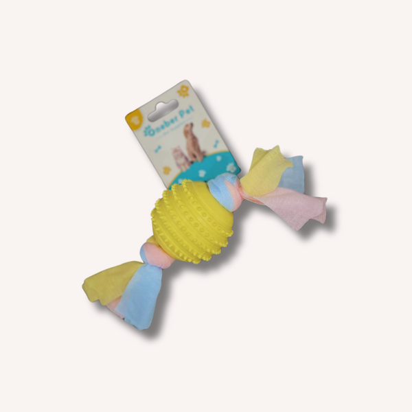 Игрушка для животных мяч на веревке 20*6см(A31694) A31694 фото