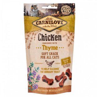 Лакомство для кошек Carnilove Cat Semi Moist Snack курица, тимьян, 50 г 111376/7212 фото