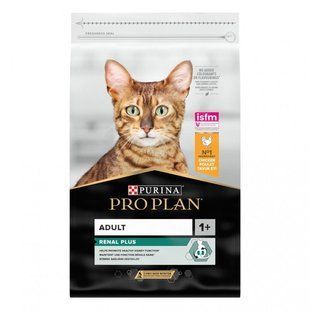 Сухой корм PRO PLAN Adult 1+ Renal Plus для взрослых кошек с курицей 10 кг 12537813 фото