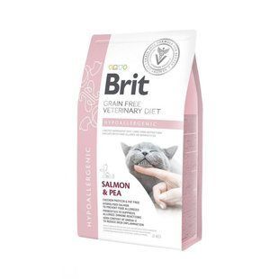 Brit GF Veterinary Diets Cat Hypoallergecnic 2 кг 170960/528370 фото